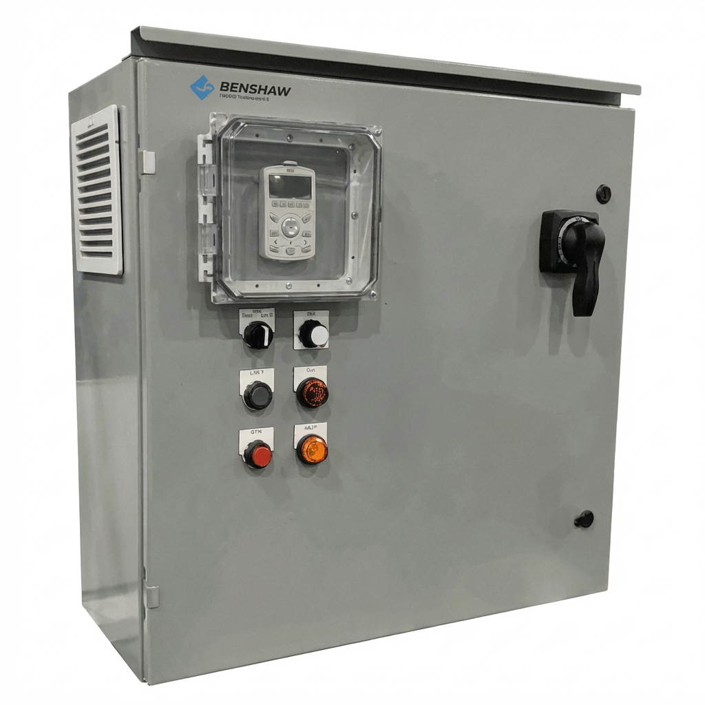 BMR USA NEMA 3R 30HP Soft Start and VFD panel
